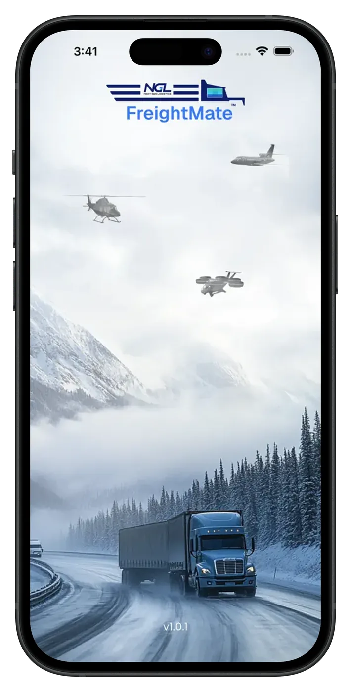 NGL FreightMate app screen